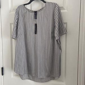 NWT Chico’s Black Label Silk Tee